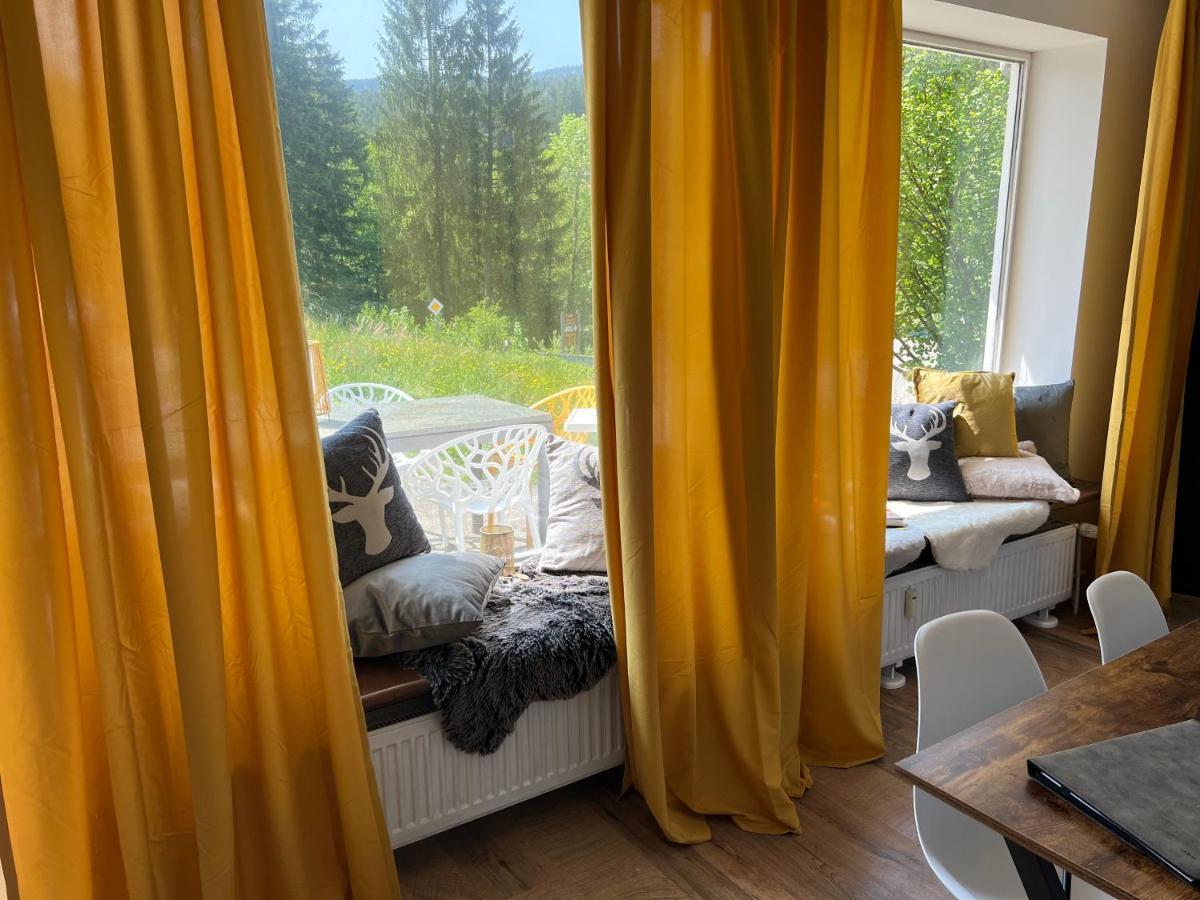 Bavaria Mountain Lodge Ski Arber Osser Bayrischer Wald Designer Ferienwohnung Lohberg Luaran gambar